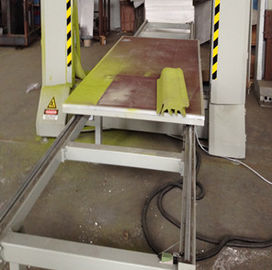 6kW High Speed ​​ścierne poziomy drut Piana Obcinak do PVC / PU