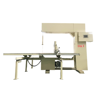 Gąbka Automatyczna pionowa maszyna do cięcia CNC Sterowanie