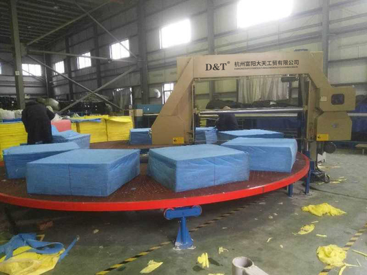 Maszyna do cięcia bloków piankowych Sponge Carousel Horizontal Carousel Splitting Machine