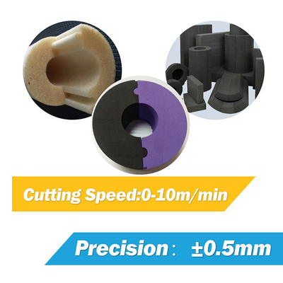 Precyzyjna maszyna do cięcia pianki PU do wełny kamiennej PIR EVA Vertical Cutter 5 Wheel