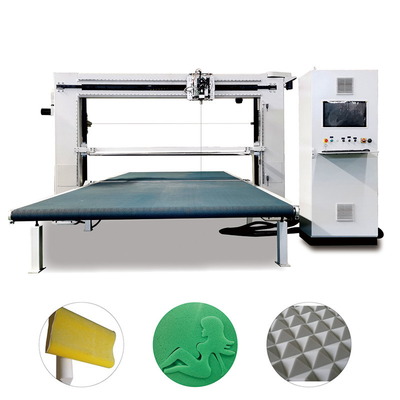 Łatwe w obsłudze DTC-SD2012 Dual Blade Oscillating Foam Contour Cutting Machine For PU Foam Sponge