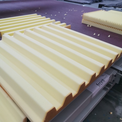 Maszyna do cięcia gąbki poziomej CNC do pianki PU Latex Basotect Composite Foam
