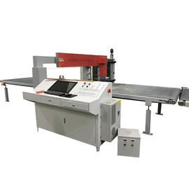 W pełni automatyczna szybkozaciskowa pionowa maszyna do cięcia pianki CNC Puf o długiej żywotności