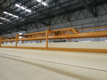 Poziomy wypełnione pianką maszyna linii produkcyjnej zacisk długi blok pianą