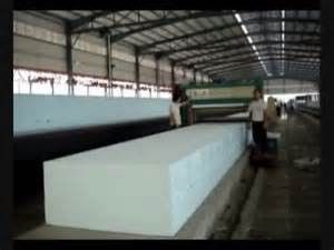 Linia produkcyjna gąbki do całkowicie automatycznego wytwarzania gąbki i 4m x 3.2m x 3.2m Stirs Mix Rack 17,5m x 2,4m x 1,2m Tunel suszenia 16,9m