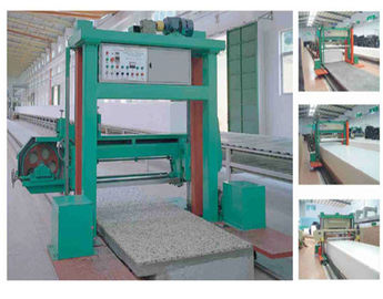 Pozioma Długa Sheet Maszyna Sponge cięcia sztywnych PU Foam 60m / min