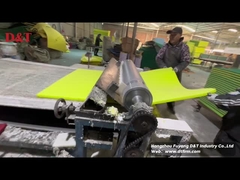 Żółty szczotkowanie kuchnia gąbka specjalna klej maszyna