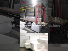D&T CNC EPS Hot Wire Cutting Machine High Speed Styrofoam Cutter EPS Block dla przemysłu piankowego