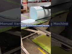 Dobra cena DTLQ-4L Ręczna pionowa krajalnica do gąbek Automatyczna 1,74kW