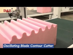 Automatyczna maszyna do cięcia gąbki Cnc lateksowa gąbka oscylująca łopatek