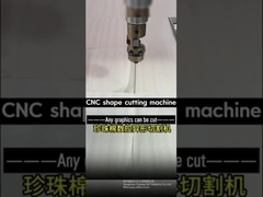 40m/min Pianka w pionie CNC Sponge Cutting Machine Cut 2D Forms